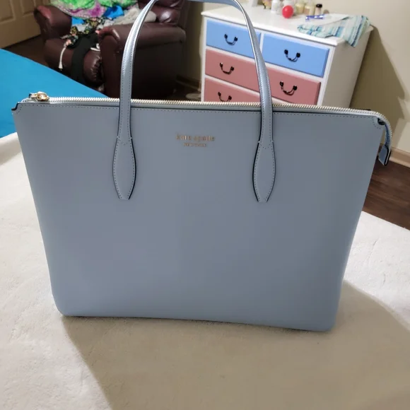 Kate Spade Light Blue Tote. NWOT - Picture 10 of 10